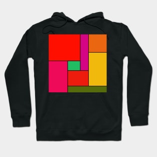 abstract art inspired design Hoodie